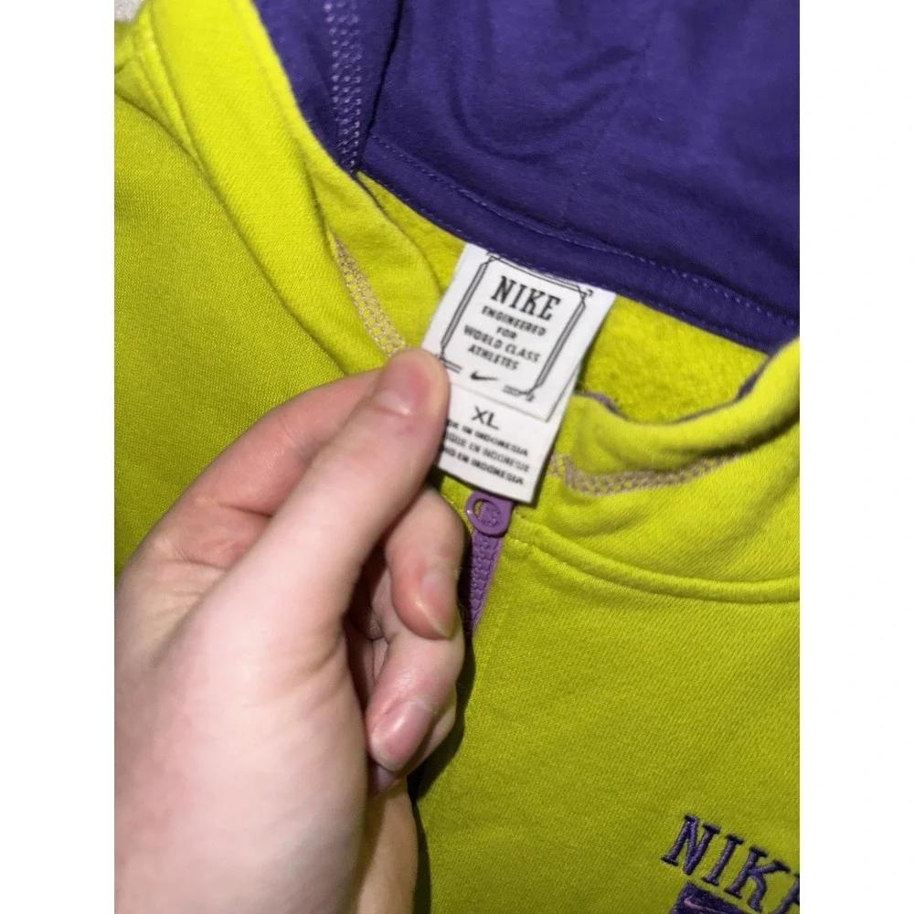 Nike green putple